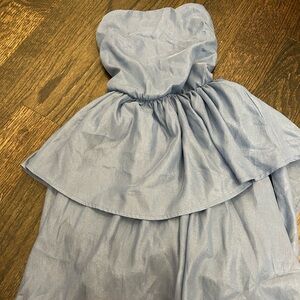 Sparkly blue layered dress!!